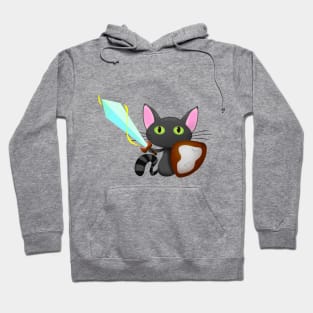 Warrior gaming kitty Hoodie